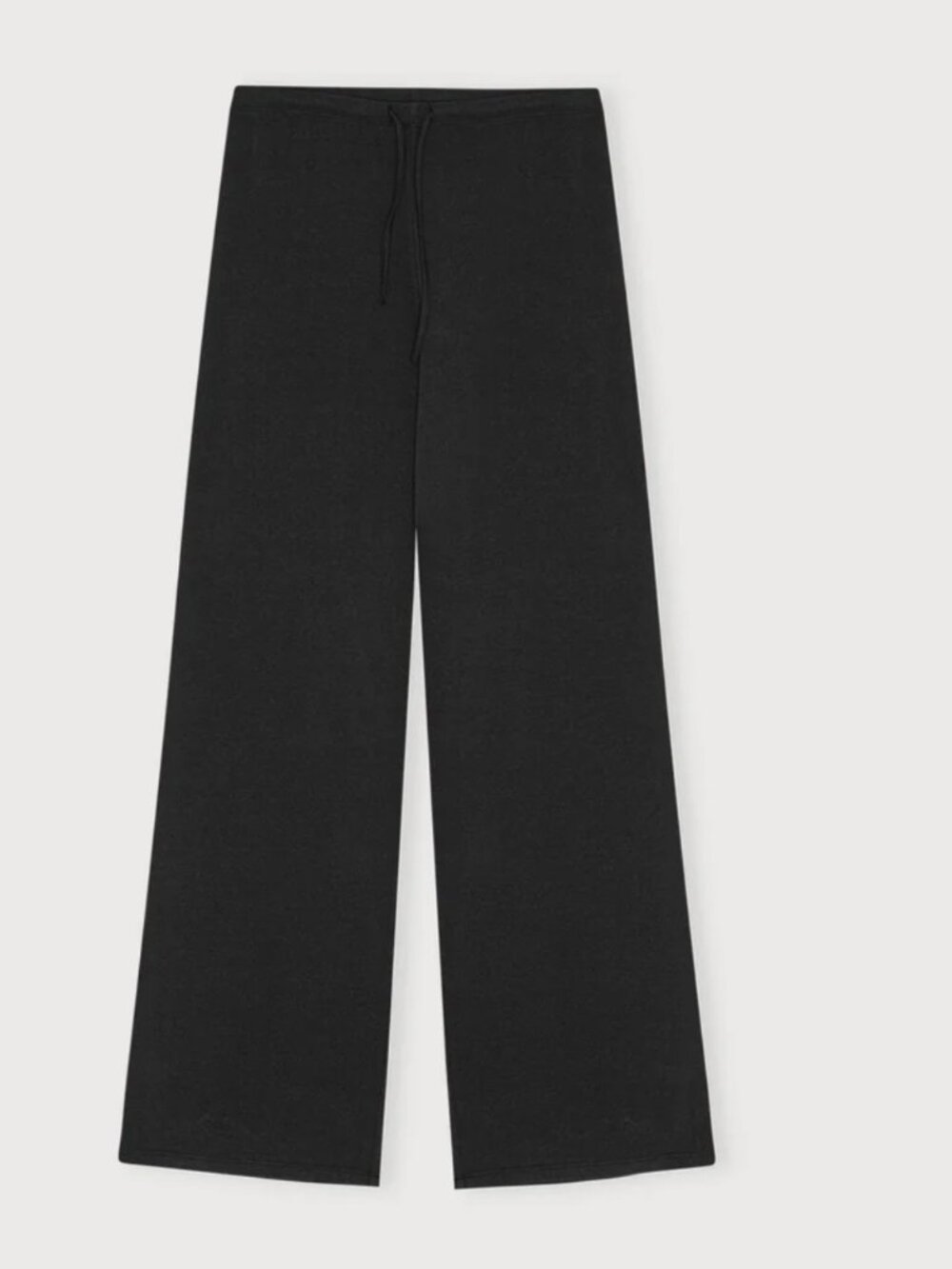 EUC S Organic Basics Black Cotton Everyday Straight Leg Pants